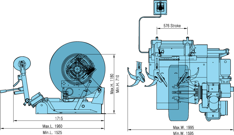 Máy ra vào lốp Heshbon HT-300H